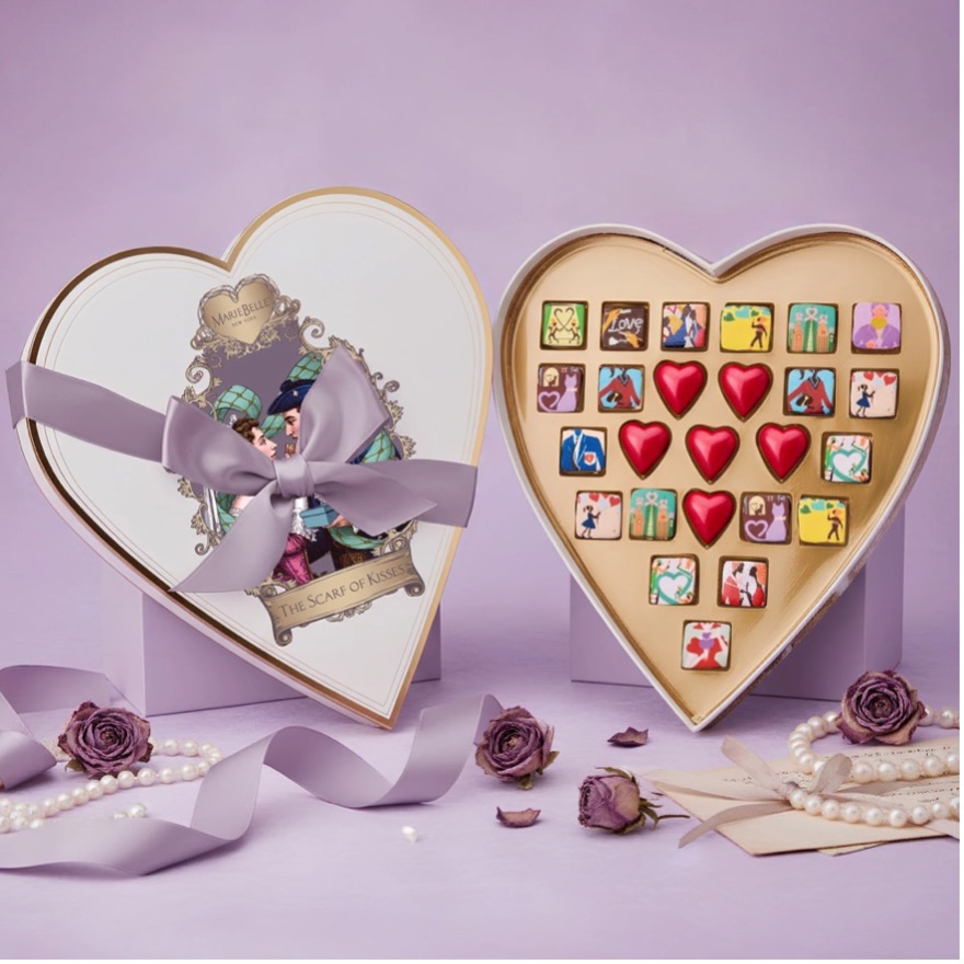 MarieBelle New York Unveils Valentine's Day 2026 Chocolate Collec