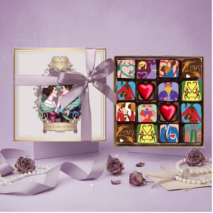 MarieBelle New York Unveils Valentine's Day 2026 Chocolate Collec