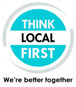 Logo for Think Local First