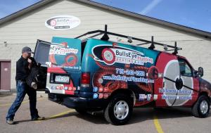 Bullseye Plumbing Service Van