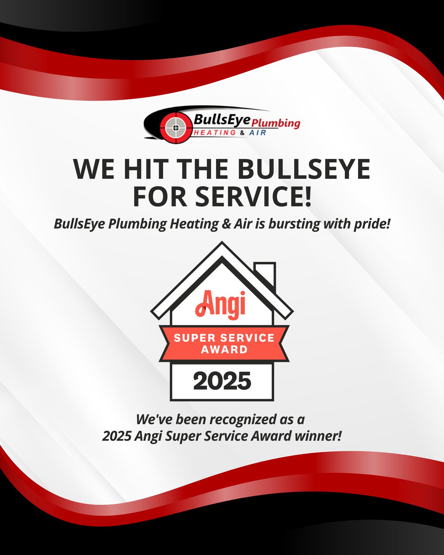 BullsEye Plumbing, Heating & Air Honored for Excellence and Community Trust