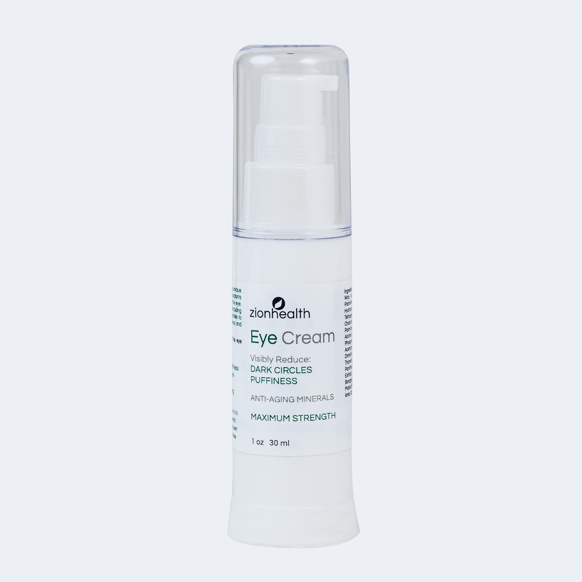 Zion Health Highlights Mineral Anti-Aging Eye Cream for Under-Eye Care