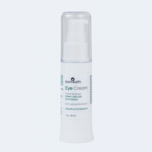 Zion Health Mineral Anti-Aging Eye Cream in a 1 oz airless pump bottle.