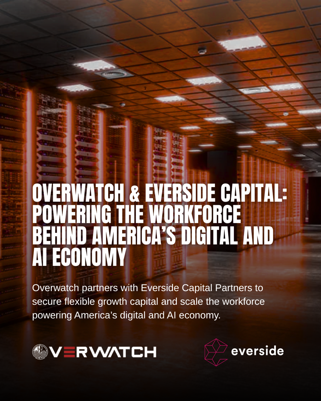 Overwatch Mission Critical Secures Private Debt Capital from Everside Capital Partners