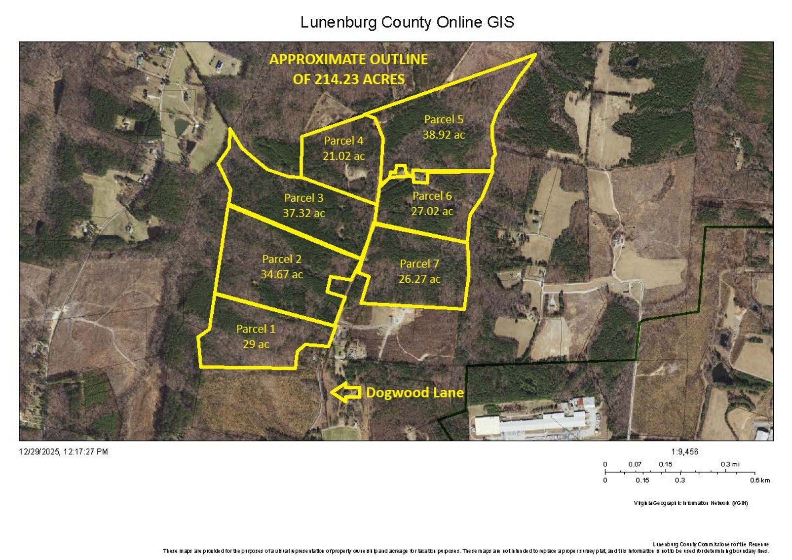 7 Bldg Lots w/Perk Sites & VDOT Appvd Entrances in Lunenburg County, VA set for Auction Announces Nicholls Auction Mktg