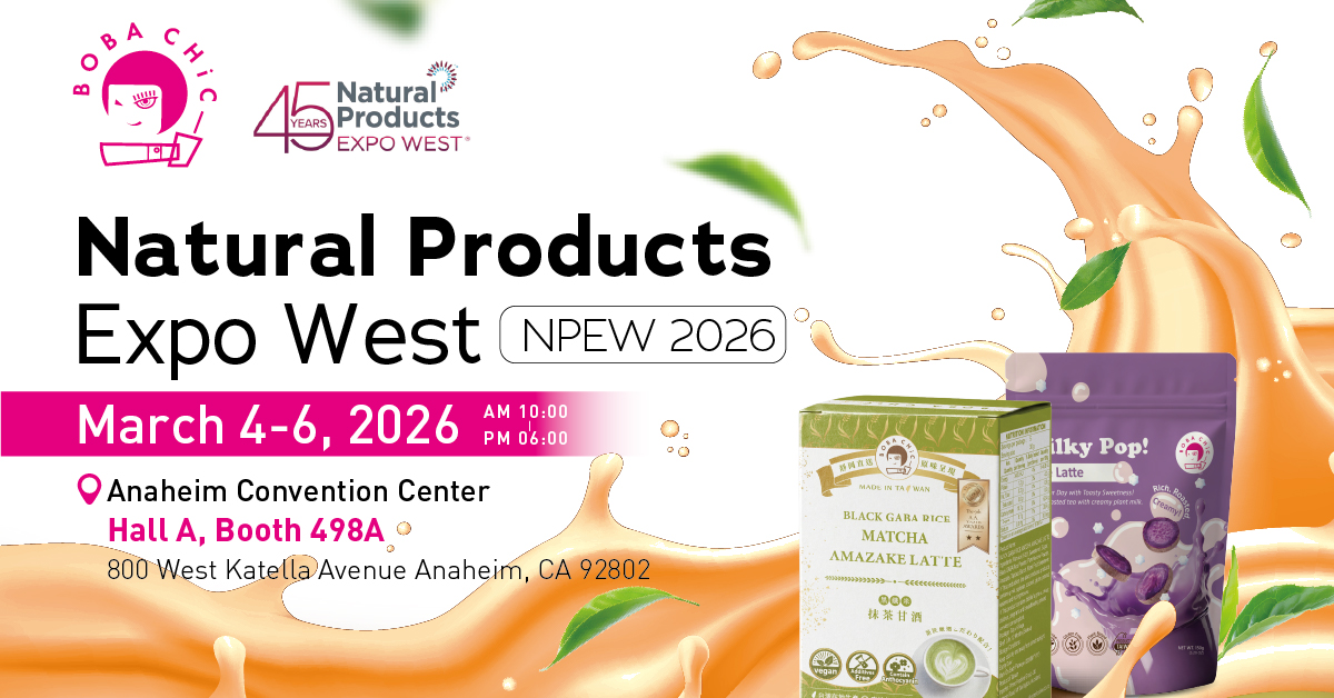 BOBA CHiC to Debut Plant-Based Innovations and Award-Winning Functional Beverages at Expo West 2026