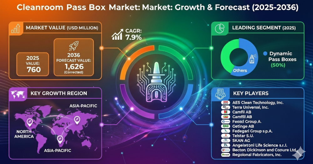 Cleanroom Pass Box Market Valuation, ROI Potential & Long-Term Growth Prospects (2026–2036)