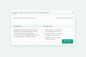 Quetext AI Summarizer