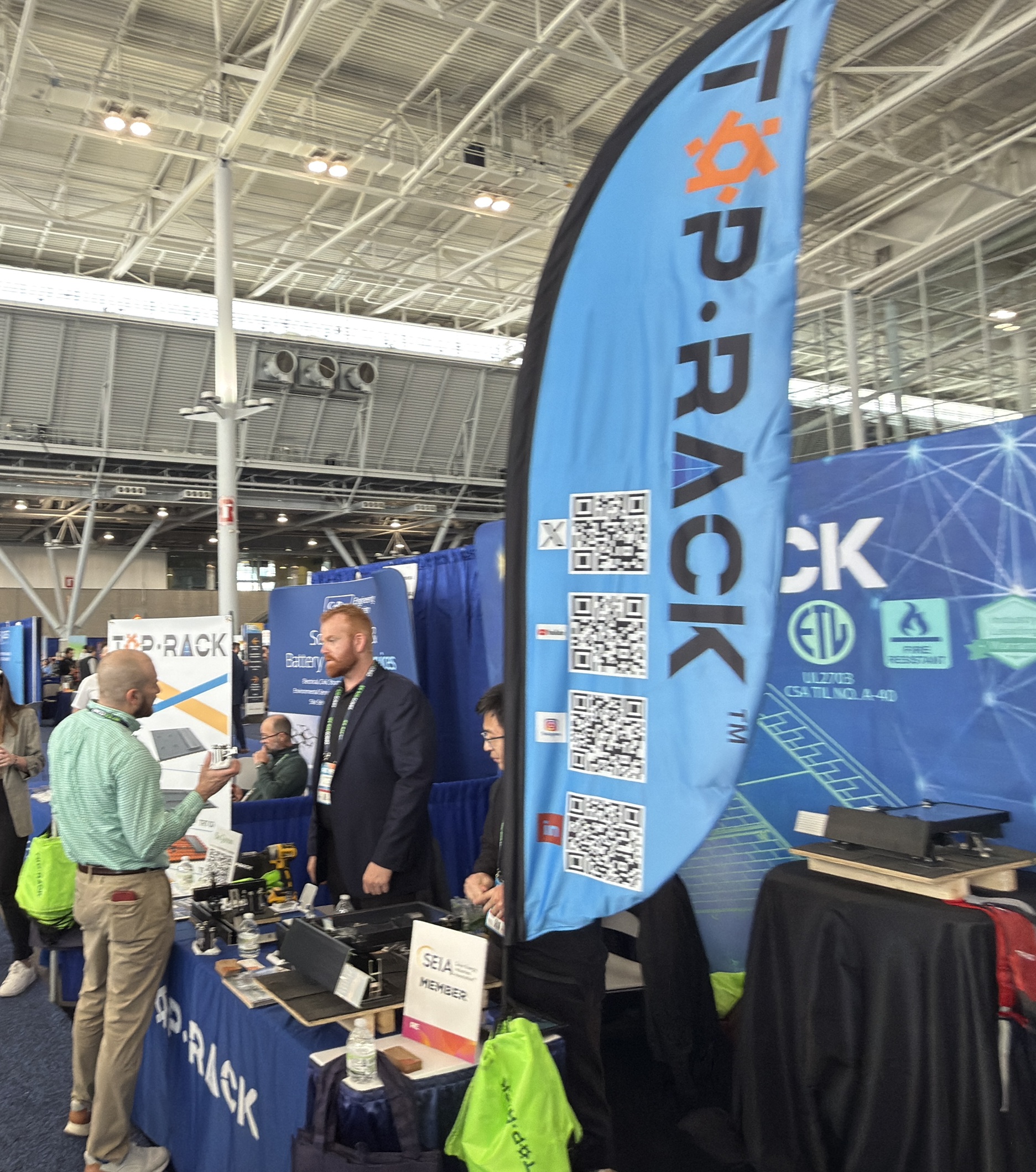 Top Rack Technology Successfully Presented at RE+ Northeast Boston 2026