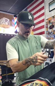 Oceanside Bombers Name Thunder 6 Barber Shop Official Team Barber for Players and Coaches 14 Thunder 6