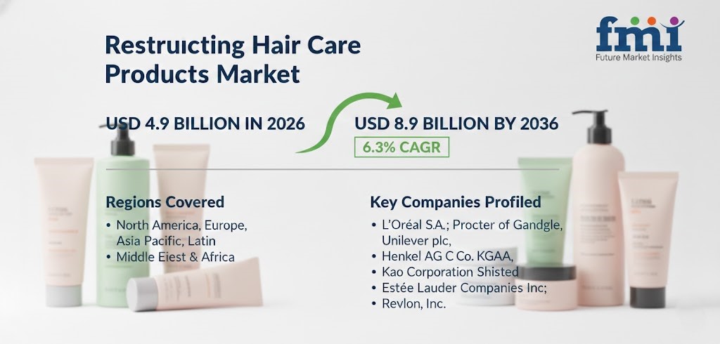 Restructuring Hair Care Products Market to Reach USD 8.9B by 2036, Growing at 6.3% CAGR