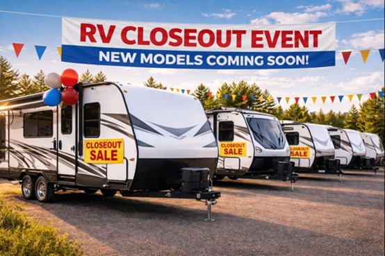 Final Chance Savings: 2025 Closeout Deals Rolled Out Across All RV Lines