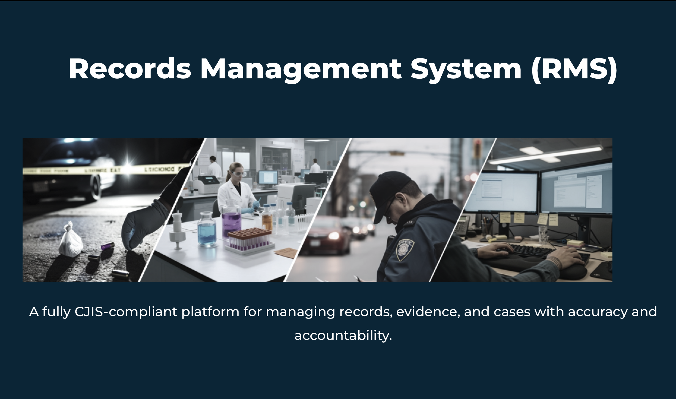 Eccentex and Enforce Assist Announce Strategic Investment in Next-Generation Law Enforcement Records Management