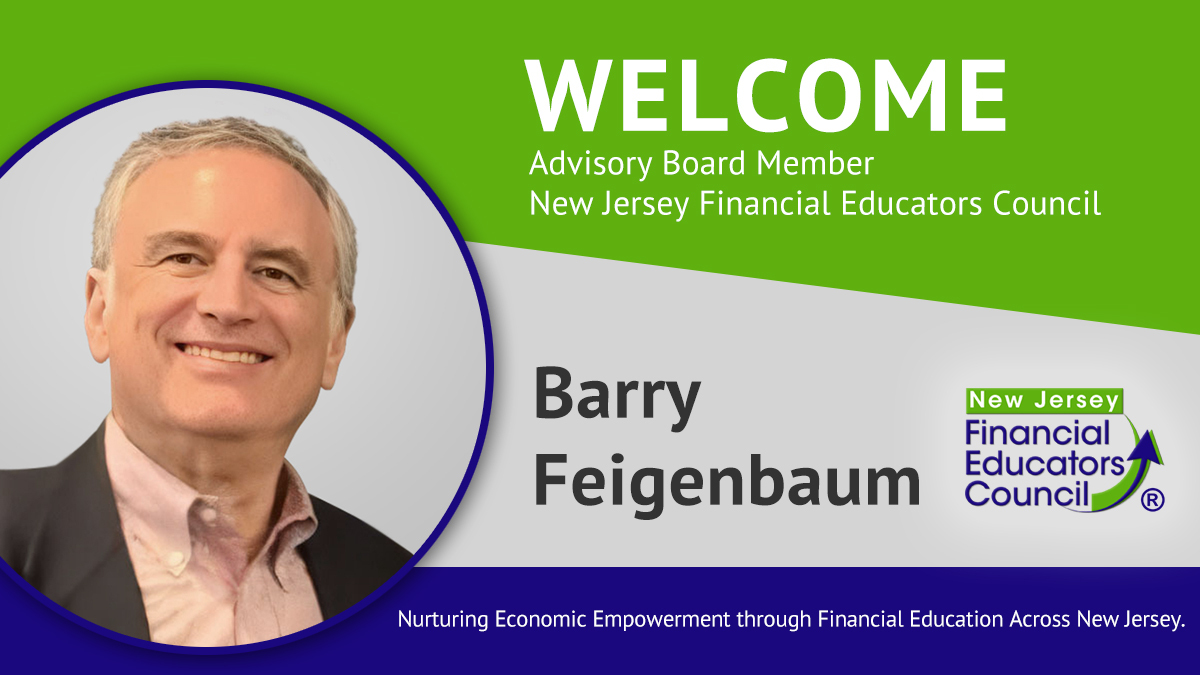 Barry Feigenbaum, Managing Member of Feigenbaum Associates, Chosen for New Jersey Financial Educators Council Board