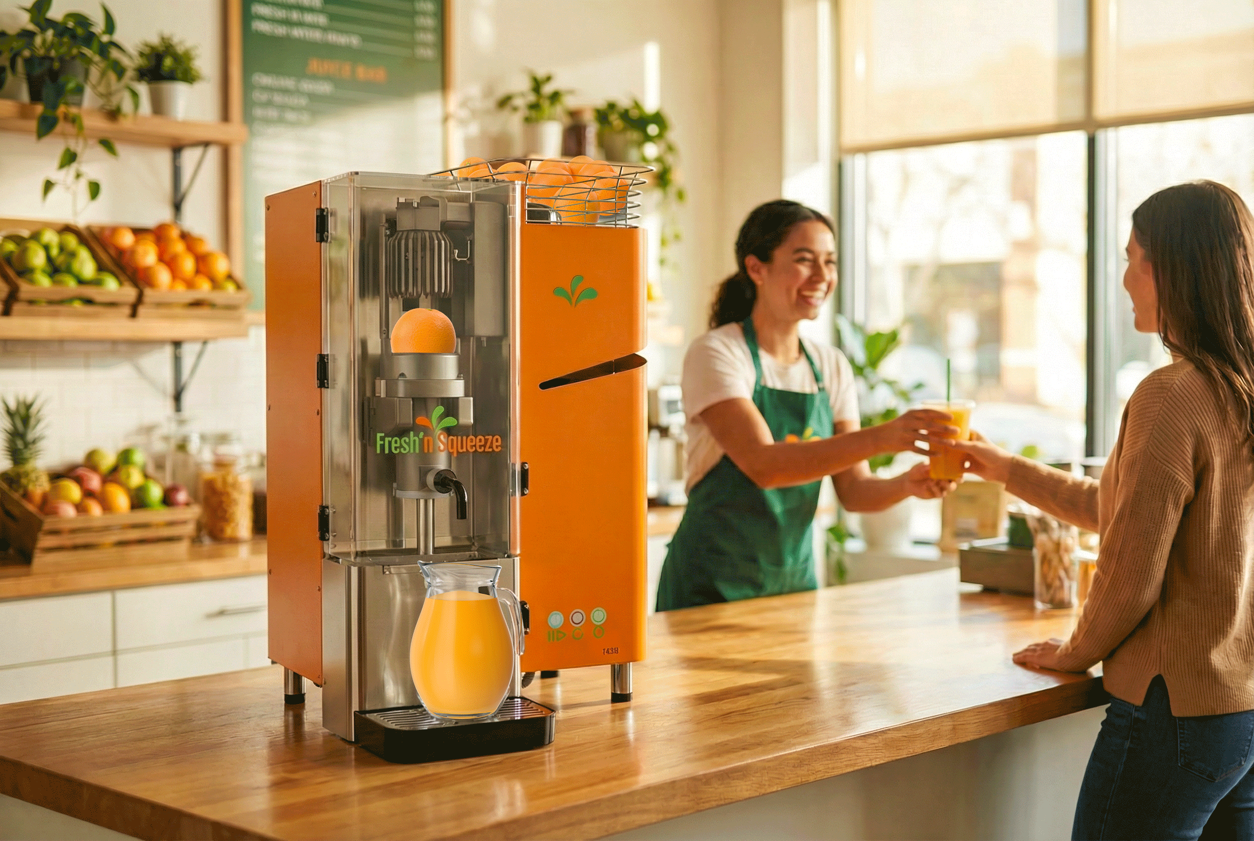 Juicernet Unveils Fresh’n Squeeze® 1800, a Countertop Commercial Citrus Juicer Ending Downtime in Fresh Juice Service