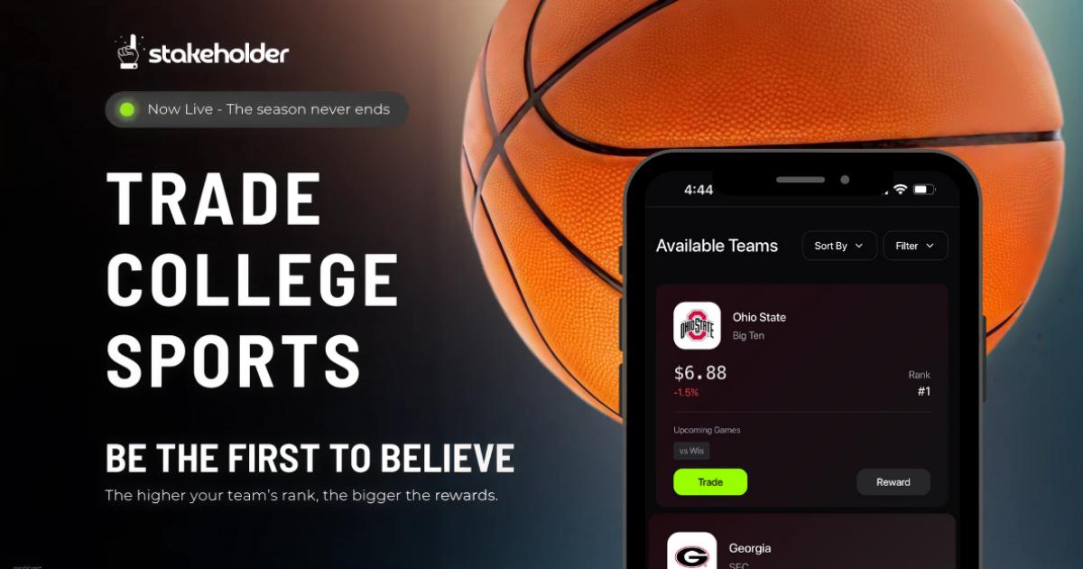 Stakeholder Launches College Basketball Fan Market Ahead of March Madness