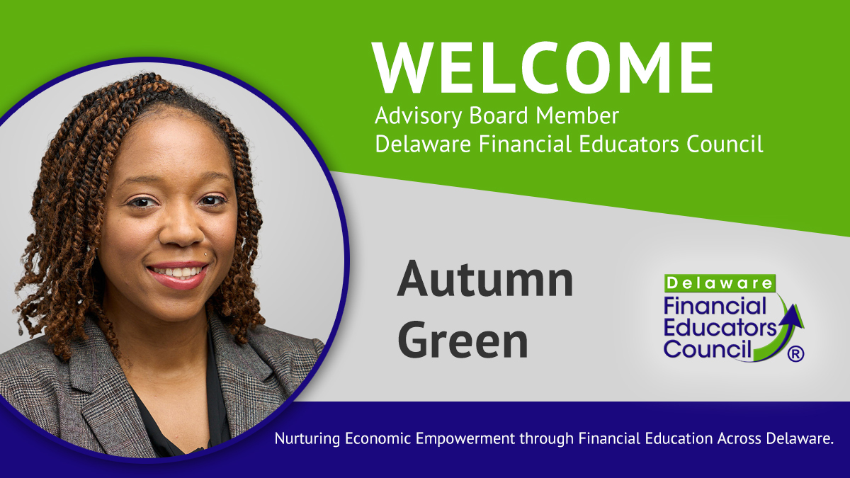 Autumn Green, Founder of My Stewardship Journey, Named Member of Delaware Financial Educators Council Advisory Board