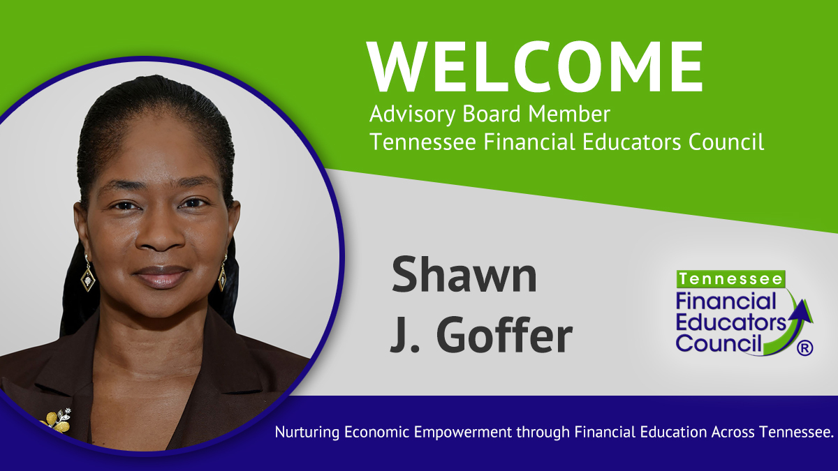 Shawn J. Goffer of Gabriel’s Shift Global Impact Center Joins the Tennessee Financial Educators Council Advisory Board