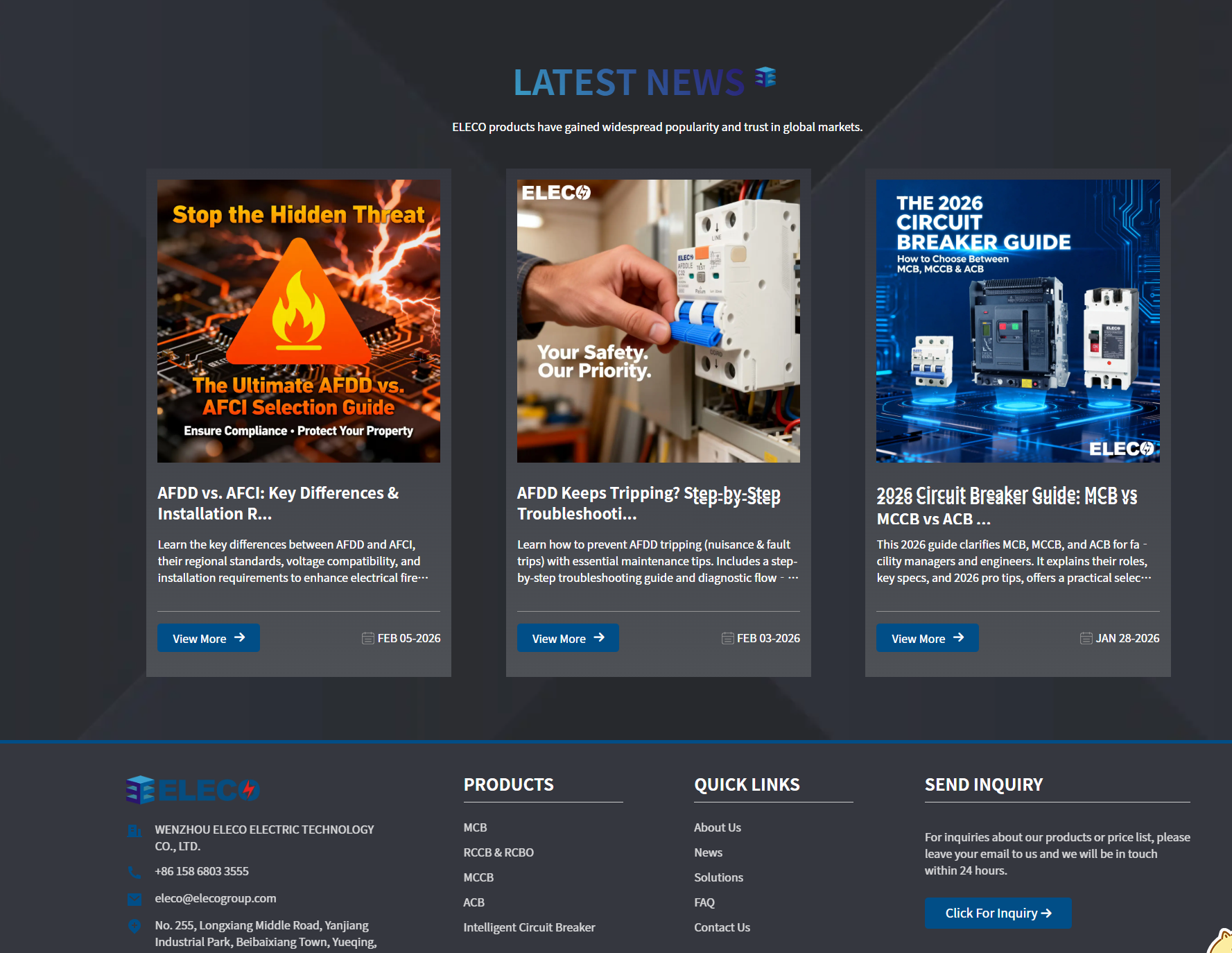 ELECO ELECTRIC: Global Leading MCB Manufacturer Shaping the Future of Circuit Safety