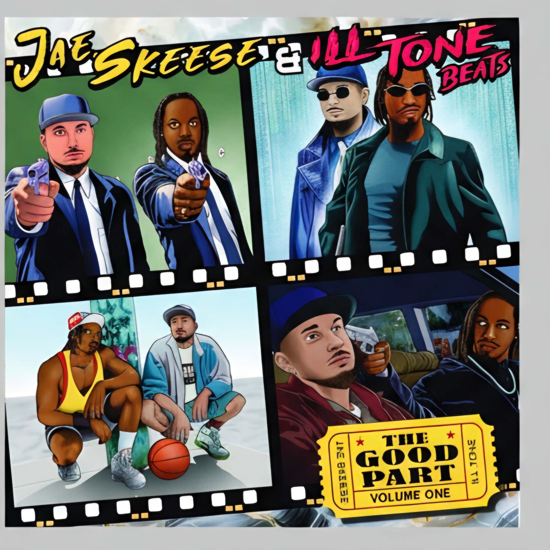 Jae Skeese creates sonic movies with producer ILL Tone Beats on The Good Part Vol. 1. a complete listening experience