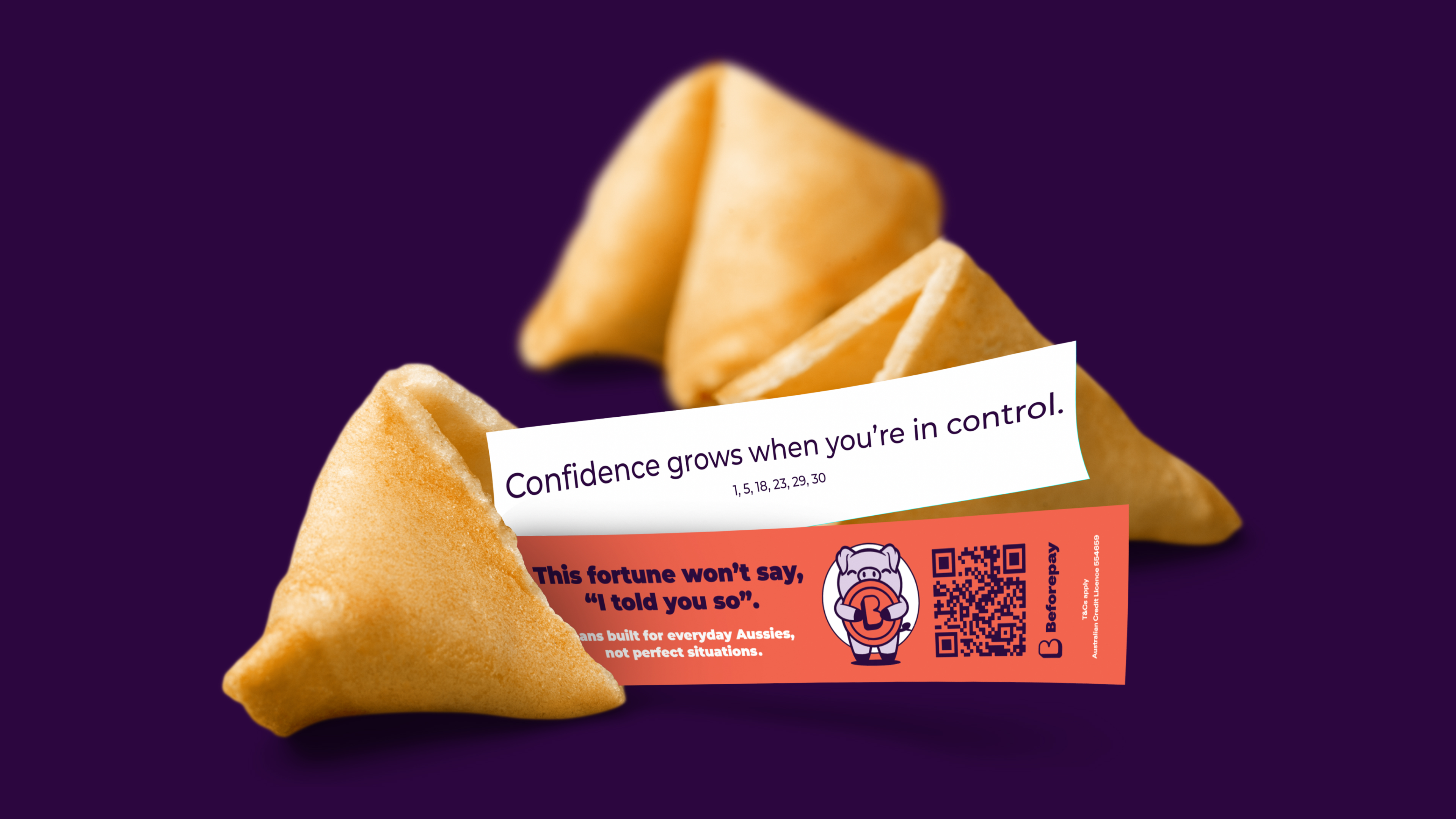 Beforepay hides a surprise inside half a million fortune cookies.