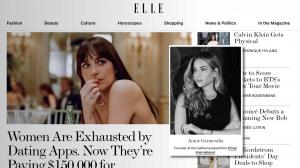 As Women Abandon Dating Apps, ELLE Highlights Cinqe’s Luxury Matchmaking Approach 11 Annie Garmendia Best Luxury Matchmaker Featured in ELLE Magazine in Black and White looking left