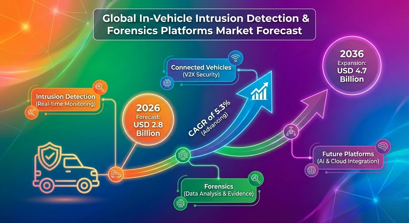In-Vehicle Intrusion Detection & Forensics Platforms for Connected Fleets Market to Reach USD 4.7 Billion by 2036 | FMI