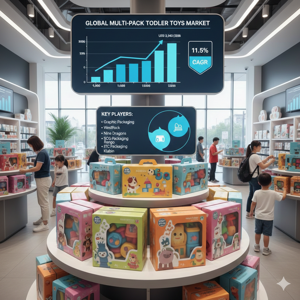Multi-Pack Packaging for Toddler Toys Market to Reach USD 3,140 Million by 2036 Amid Retail Bundling Boom