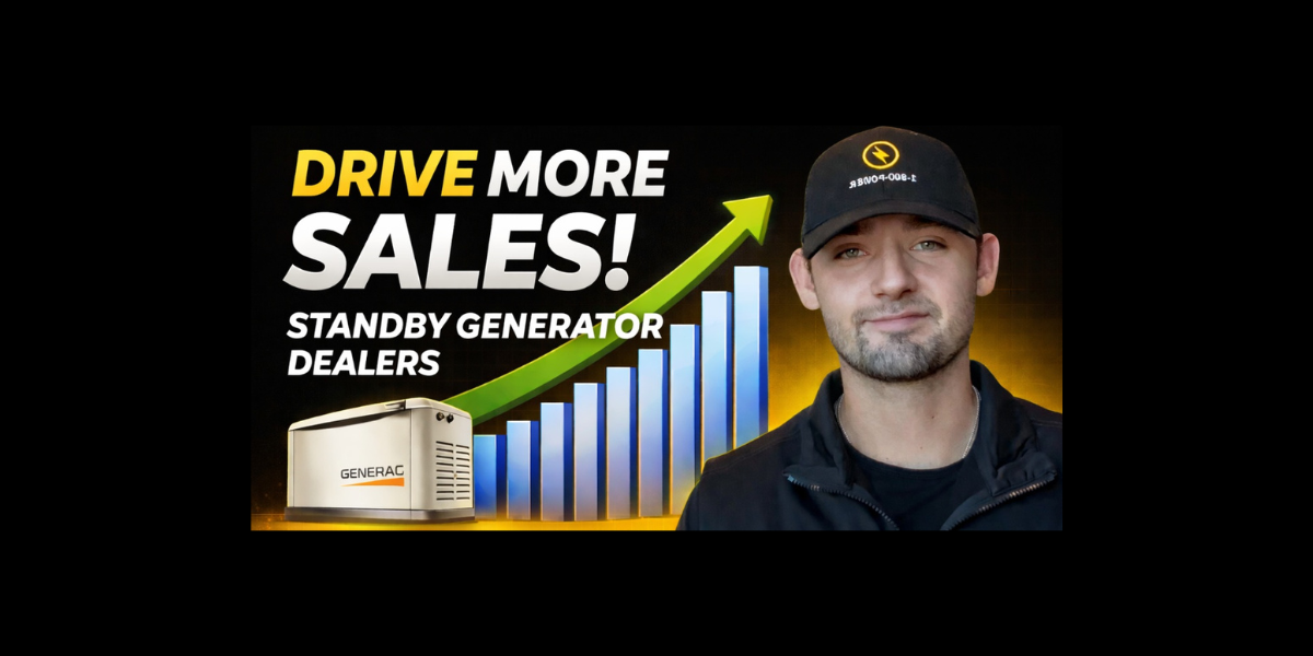 1-800-Power Announces Specialized Advertising Services Exclusively for Standby Generator Dealers Nationwide