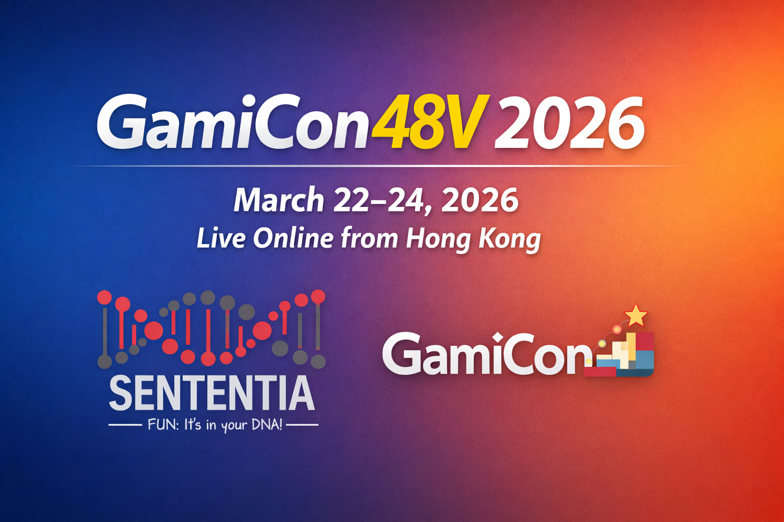 GamiCon48V 2026 Announces 48-Hour Global Online Conference