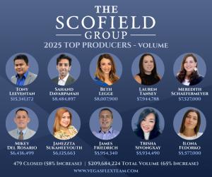 Scofield Group 2025 Top Producers - Volume