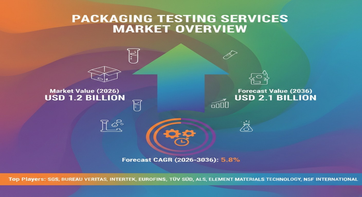 Packaging Testing Services Market to Reach USD 2.1 Billion by 2036, Driven by Rising Compliance and Product Safety Needs