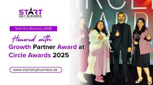 Start Any Business (SAB) Honored with Growth Partner Award at Circle Awards