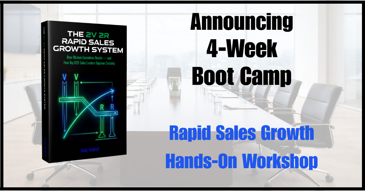 Green Path Tech Launches 2V 2R Rapid Sales Growth Boot Camp Following Book Release