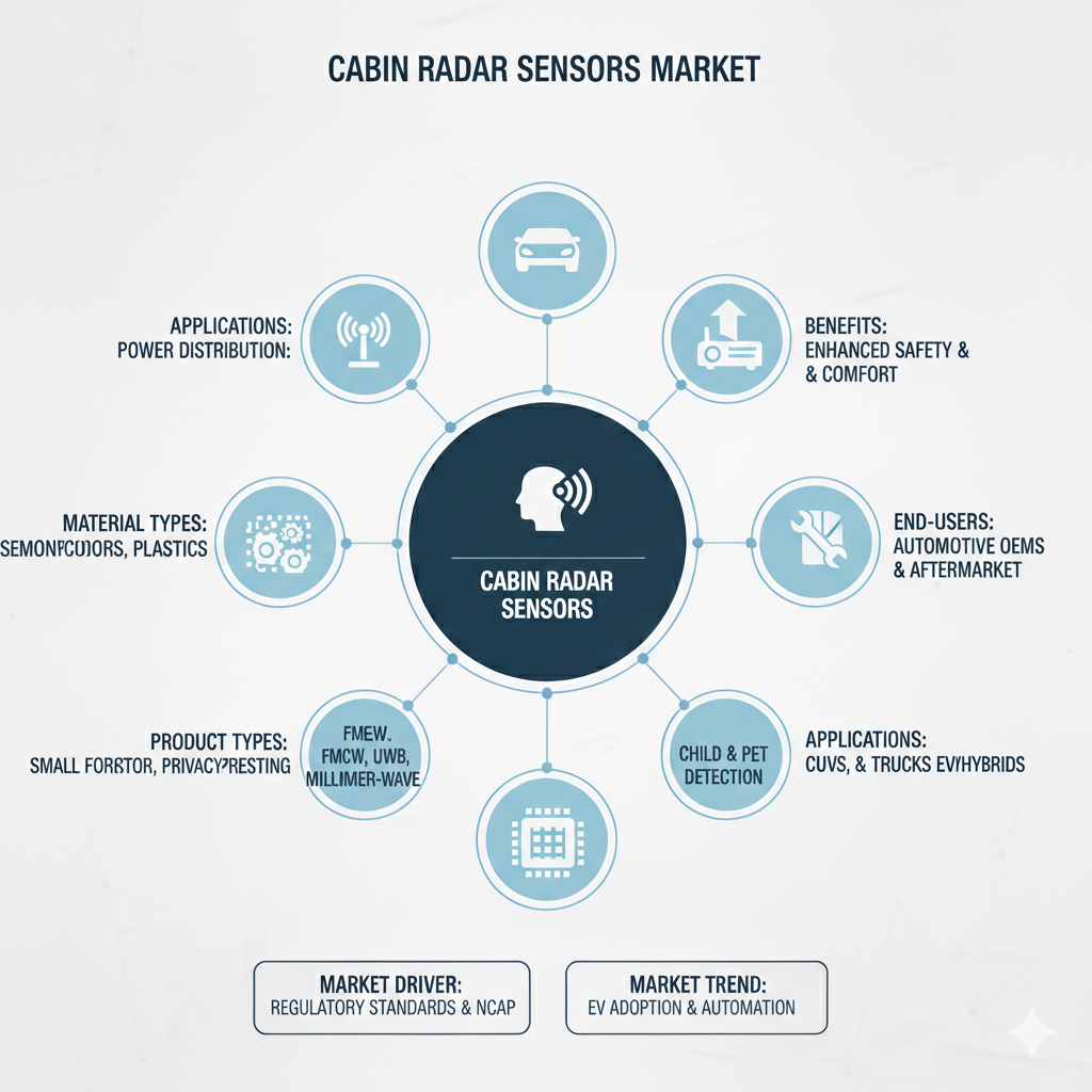 Global Cabin Radar Sensors Market: The Rise of In-Vehicle Intelligence (2026-2036)