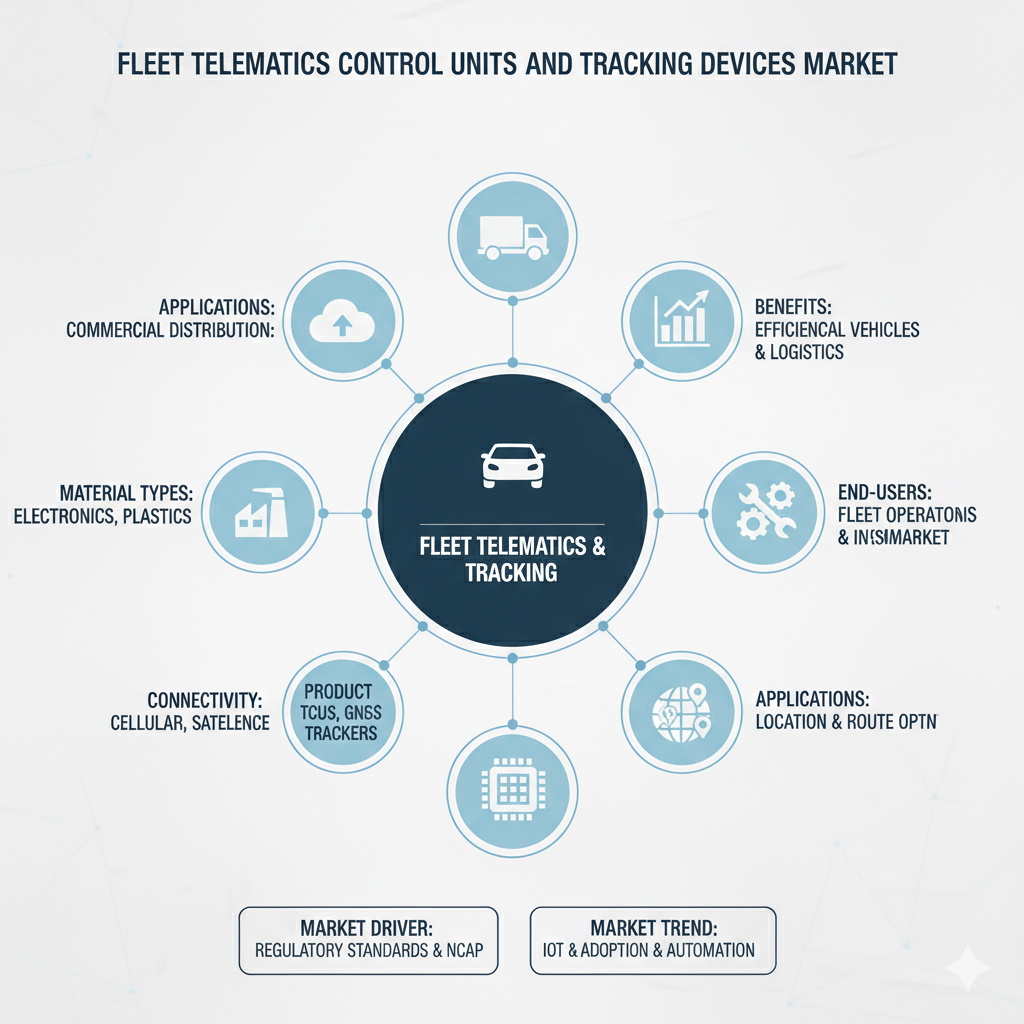 Global Fleet Telematics Control Units and Tracking Devices Market (2026-2036)