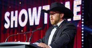 Tyler Lozier takes the stage at Semper Consulting’s Kickoff Conference, inspiring leaders with a message centered on discipline and work ethic.