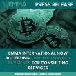 EMMA International Now Accepting Cryptocurrency Payments for Consulting Services