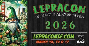 St. Patrick's Day Pub Crawl Flyer for 2026