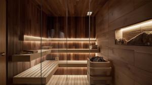 aesthetic sauna