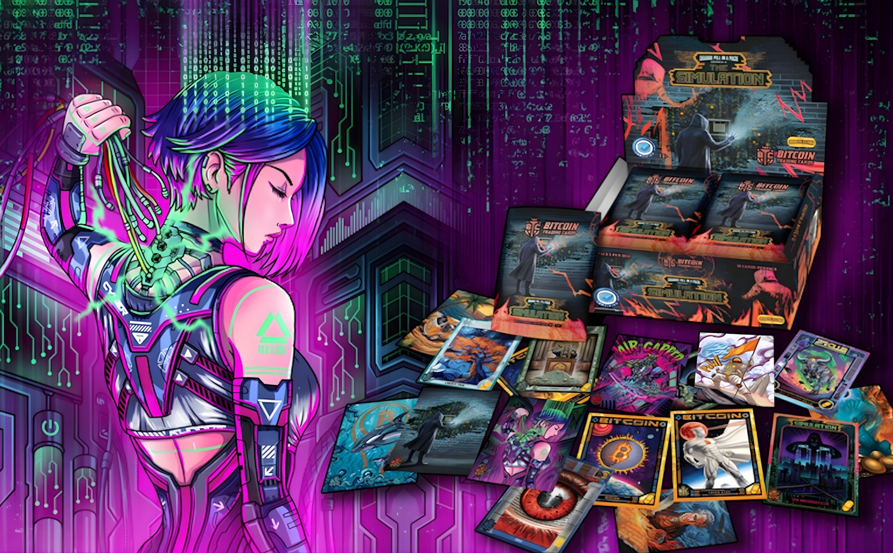 Based Trading Cards Launches Pre-Orders For Orange Pill In A Pack Series 4: The Simulation