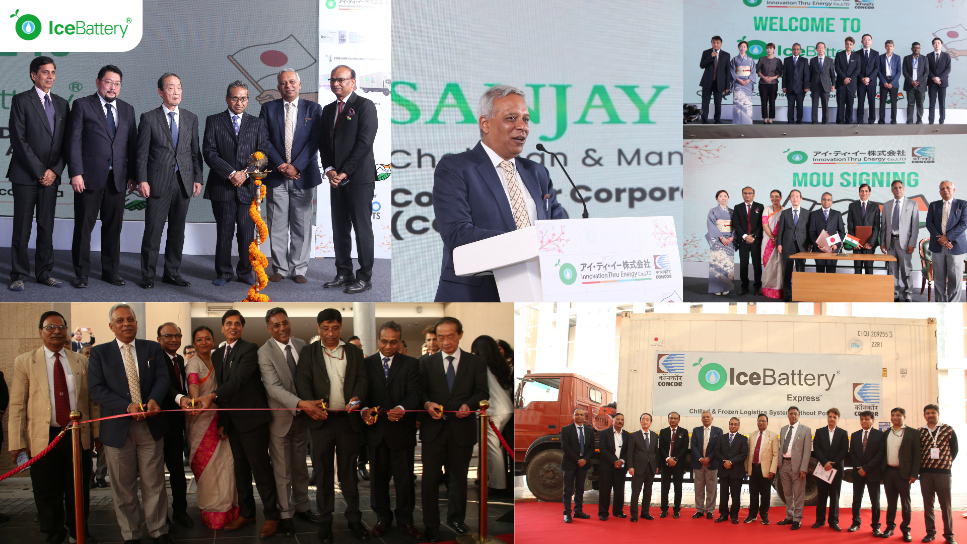 IceBattery® Launches India’s First Net-Zero Rail & Land Cold Chain with CONCOR 20ft/40ft ISO Containers, Reefer Trucks