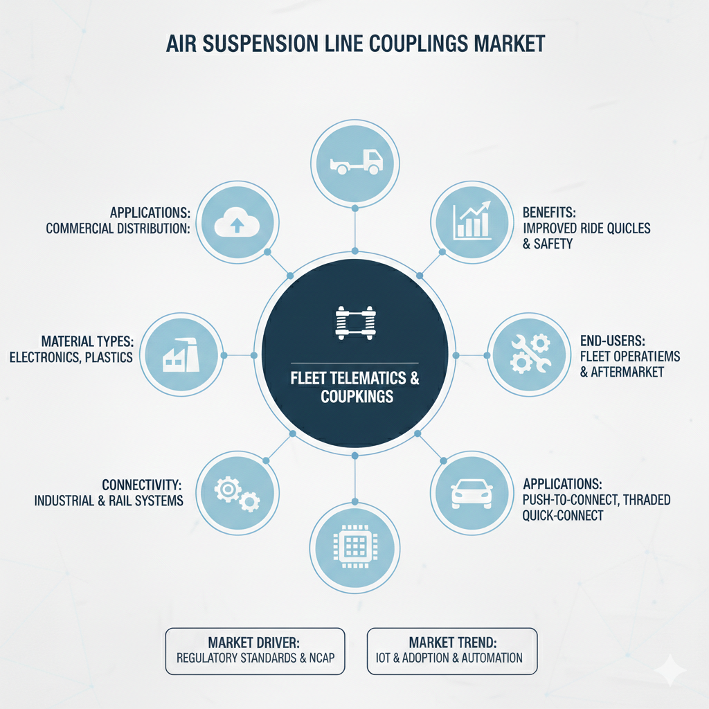 The Reliability Revolution: Global Air Suspension Line Couplings Market to Reach USD 1.0 Billion by 2036