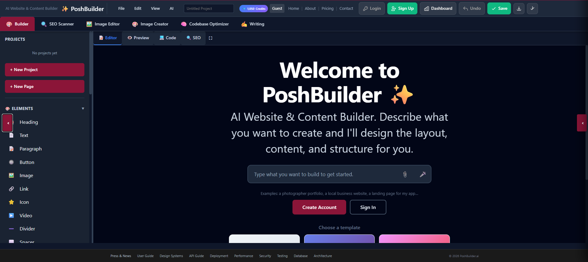 PoshBuilder AI Enters Beta With Desktop IDE and Self-Hosted CMS Built to Challenge Cursor and WordPress