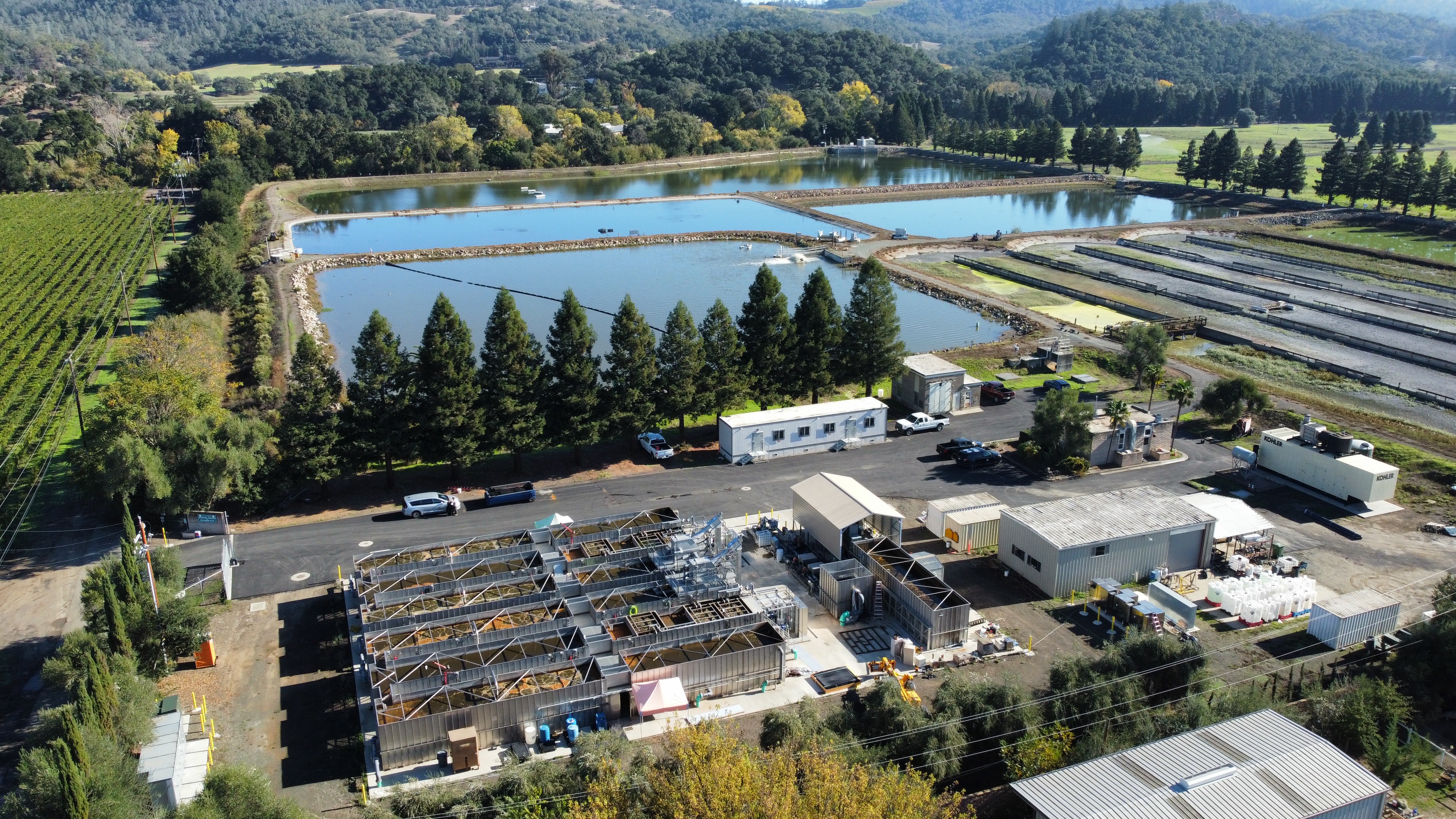 Thompson Builders Corporation Completes $18.8M St. Helena Wastewater Treatment Plant