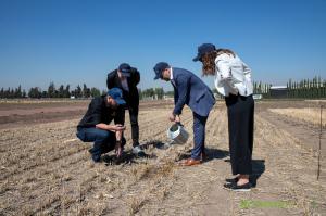 U.S. Department of State during their visit at CIMMYT