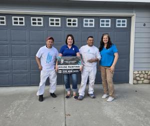 that 1 painter treasure valley team at the 2025 paint it forward event