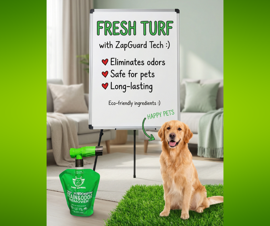 Turf Product Solutions Launches ProStrength Turf Animal™ Artificial Turf Cleaner with Zap Guard™
