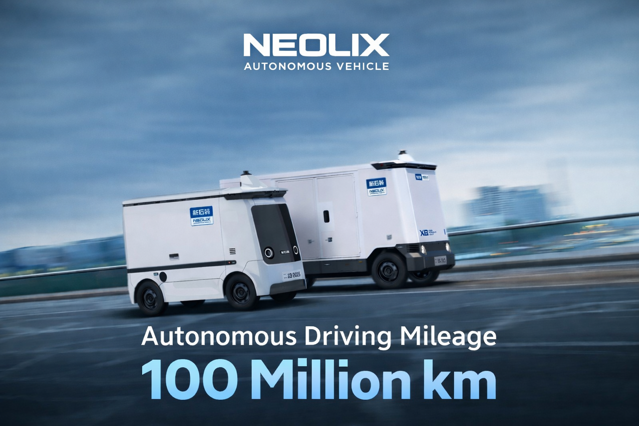 Neolix Hits 100M Kilometers in Autonomous Operations, Cementing Global Lead in RoboVan Sector