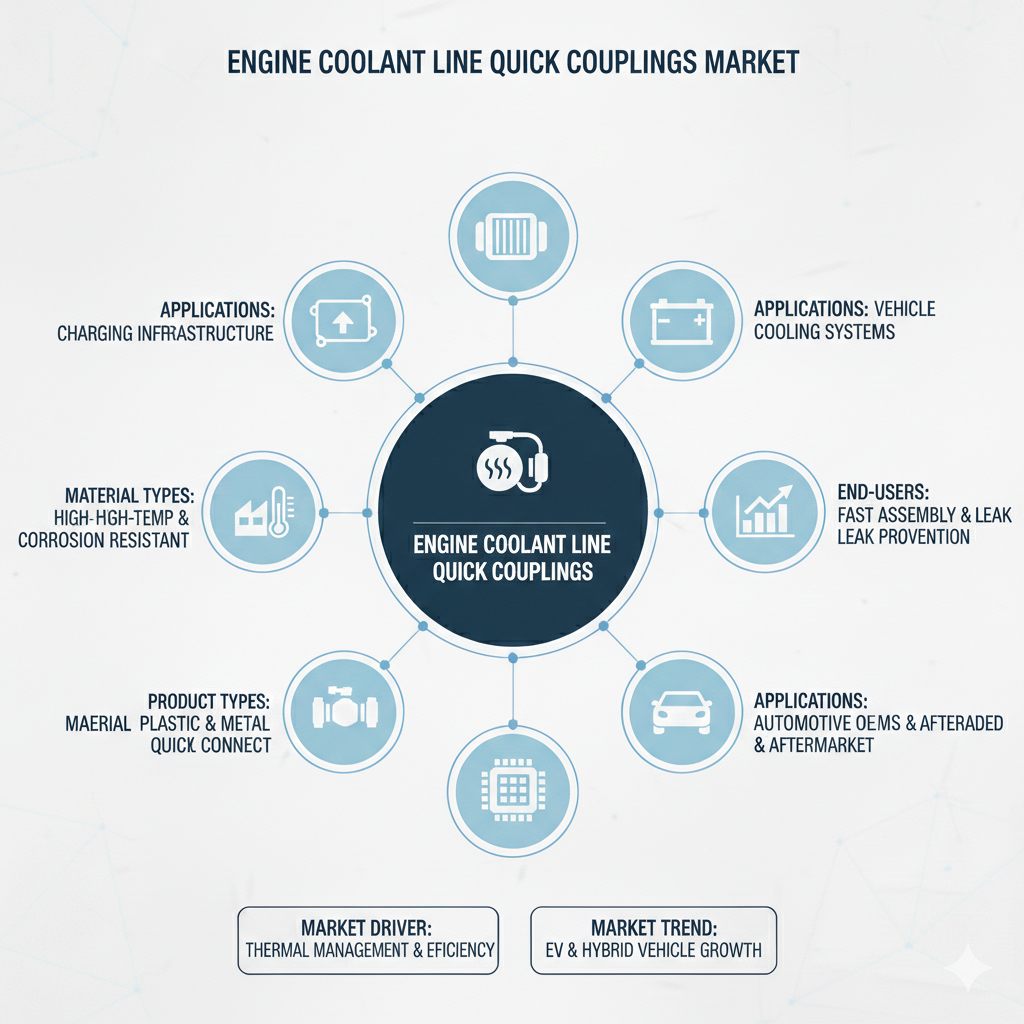 Global Engine Coolant Line Quick Couplings Market to Surge to USD 3.9 Billion by 2036, Anchored by Thermal Management